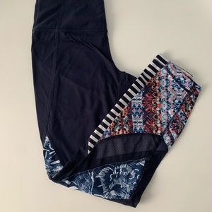 Athleta colorful leggings